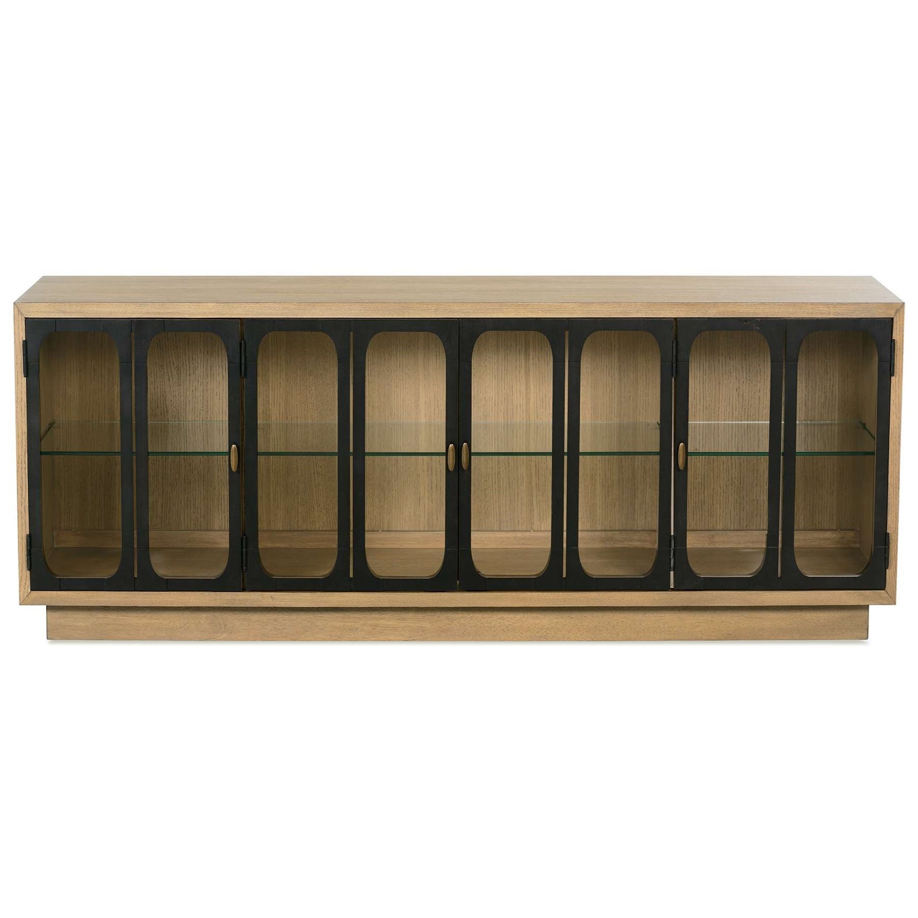 Rowe Remi RR 10570 600 Contemporary Credenza with Glass Doors